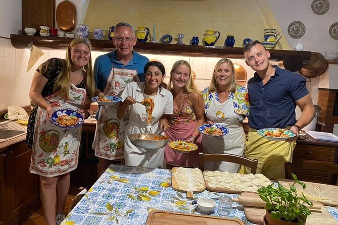 Authentic Cooking Class on a Farm With a View of Sorrento. - Inclusions: Lunch, Beverages, and More