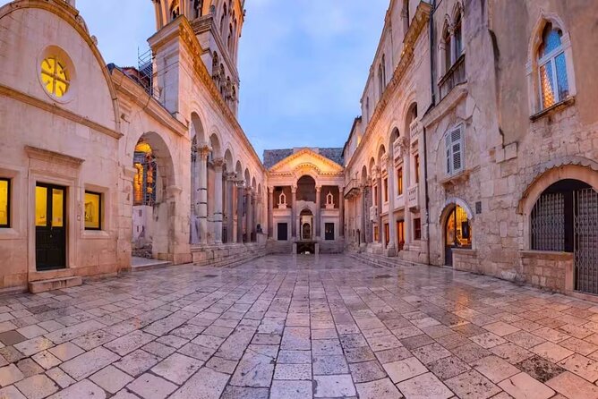 Evening Group Walking Tour - Split Old City Diocletians Palace - Tour Details