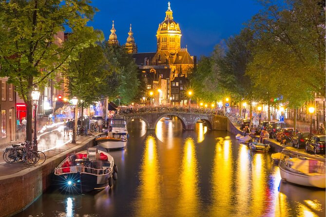 Experience Amsterdam Nightlife on Canal Cruise With Cheese & Wine - Pricing and Booking Details