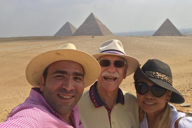 From Luxor to Cairo By Flight Discover the Giza Pyramids & Egyptian Museum - Giza Pyramids Exploration