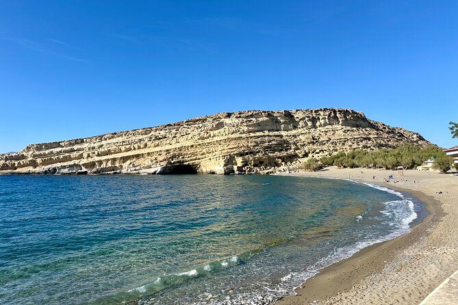 Full-Day Private Tour in Matala Caves and Ancient Gortyn in Crete - Frequently Asked Questions