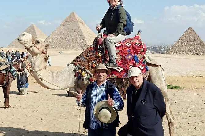 Giza Pyramids, Sphinx and Camel Ride Half Day Tour - Directional Tips