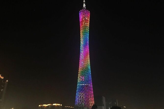 Guangzhou Private Night Tour Canton Tower and Pearl River Cruise