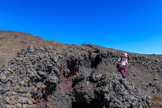Hiking: Off-Trail on the Piton De La Fournaise Volcano