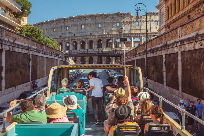 Hop-On Hop-Off Tour in Rome With Shuttle to and From Rome Airports - Audio Guide and App