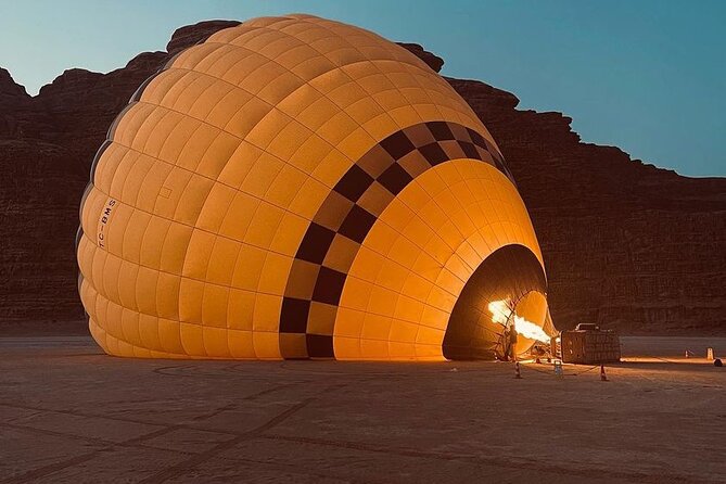 Hot Air Balloon Flight at Wadi Rum - Booking Information