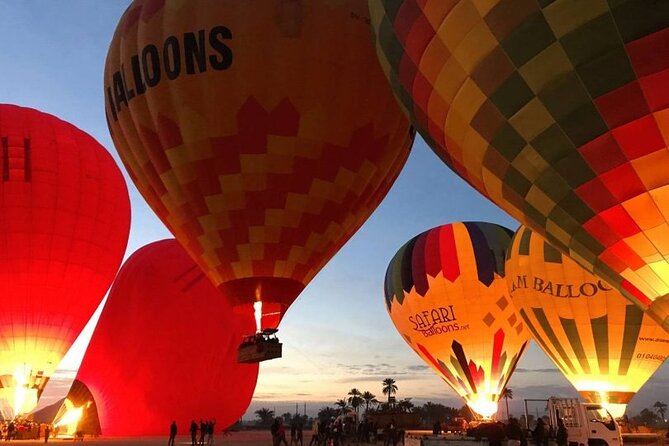 Hot Air Balloon Trip in Luxor Include Pick up & Transfers