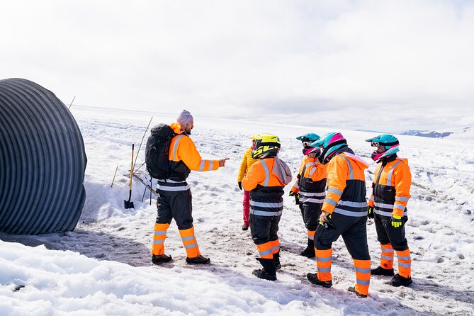 Into the Glacier Combo: Snowmobiling + Langjökull Ice Cave - Meeting and End Points