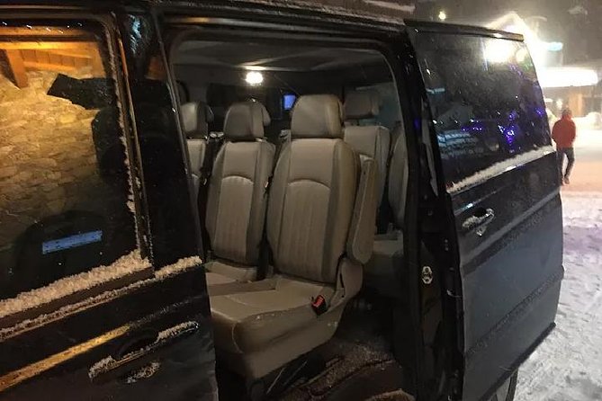 Istanbul Sabiha Gokcen Airport to Uludag Ski Resort Hotels - Vehicle Amenities Included
