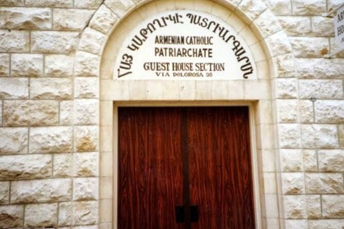 Jerusalem From Tel Aviv: Jesus Sacred Path 13 Steps of Dolorosa - Step 2: Jesus Accepts the Cross