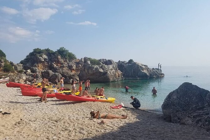 Kayak Day Drymades - Gjipe - What To Expect