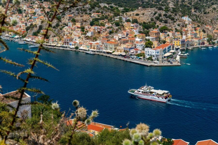 Kolympia,Afantou:Boat Trip to Symi- St.George Bay-Panormitis - Trip Details