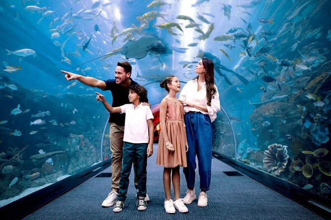 Lost Chamber Aquarium Entry Ticket With Private Transfer in Dubai - Terms and Conditions
