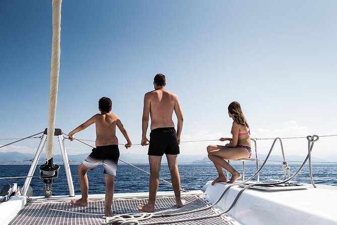 Luxury Santorini Sailing Cruise: Lunch, BBQ, Open Bar, Transfers - Luxury Yacht Experience