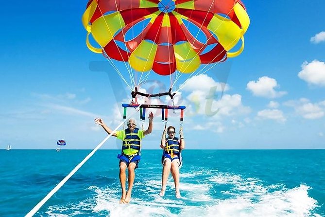 Marvelous Ile Aux Cerf Island: Speed Boat, Parasailing, Lunch & GRSE Waterfall - The Sum Up
