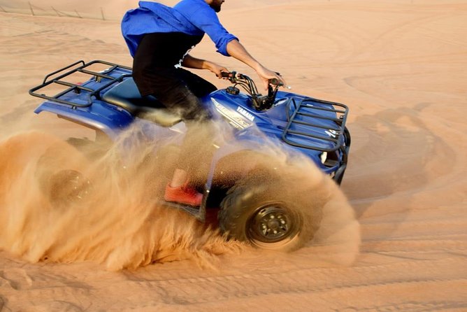 Morning 60 Mins ATV Self Drive Safari on Red High Dunes With Sand Boarding - Participant Requirements