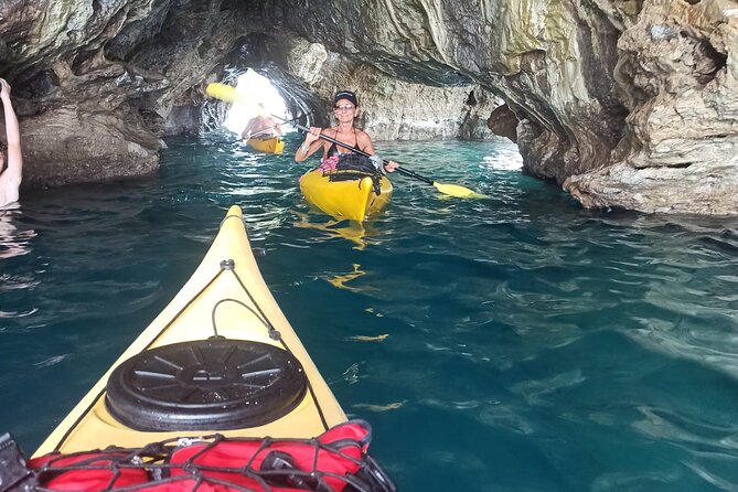 Palinuro Private Kayak Excursion Incl. Blue Grotto
