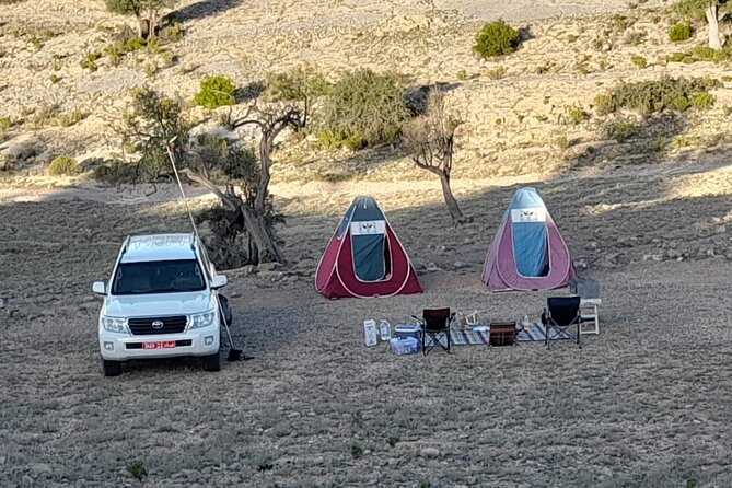 Private 2 - Days Jebel Akhdar Overnight Camping Tours - Inclusions
