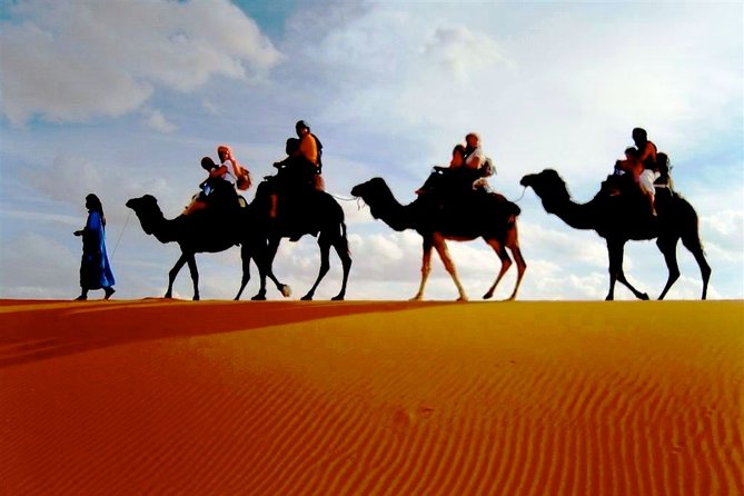 Private Camel Sunset Ride Experience in Merzouga Dunes