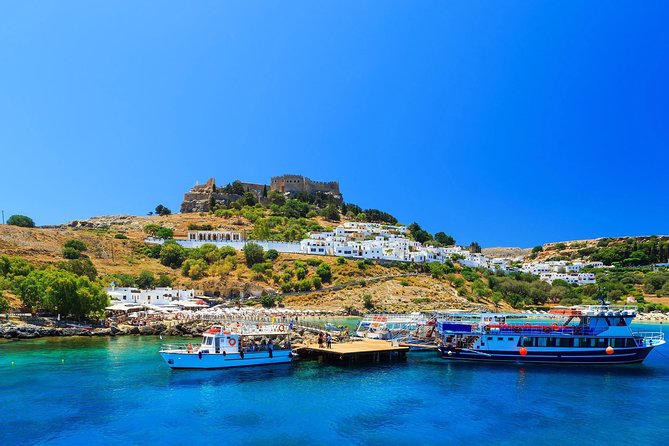 Private Day Trip to Stegna & Tsampika Beach From Lindos or Kolympia