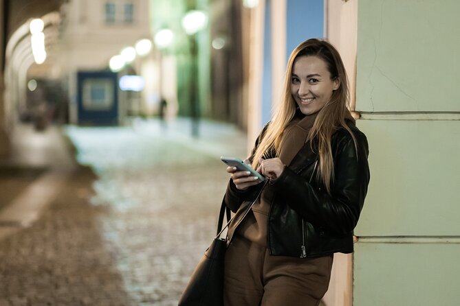Private Night Lights Photoshoot in Prague - Post-Shoot Editing and Delivery