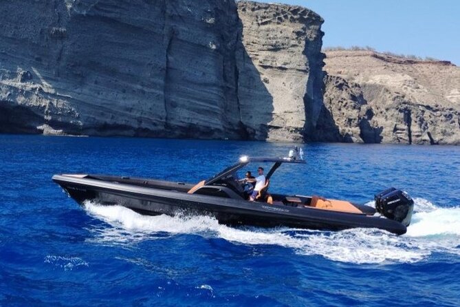Santorini Caldera: Private Cruise With Speed Boat & Open Bar - Pickup Information