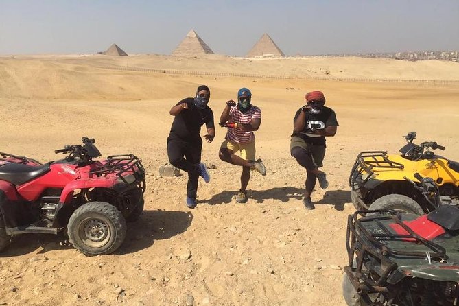 Sightseeing Private Tour to Giza Pyramids Sphinx & 1 Hour ATV Quad Bike Ride - Frequently Asked Questions