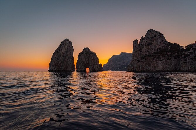 Small Group Capri Sunset Boat Tour With Swimming and Prosecco - Inclusions