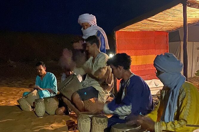 Sunset With Dinner And Berber Music in Merzouga Desert With 4WD - Additional Details
