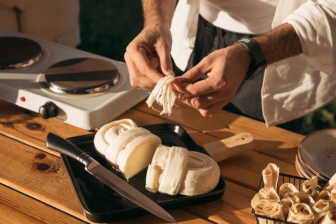 Traditional Food Making in Nature - Sample Menu and Snack Offerings