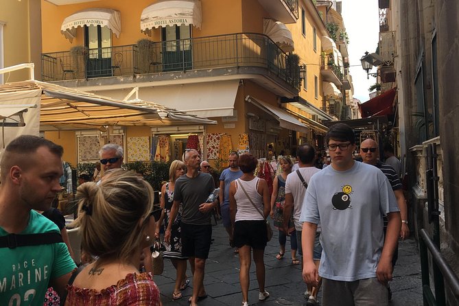 Transfer-Rome to Positano With a Stop in Sorrento or Vice Versa - Pickup and Drop-off