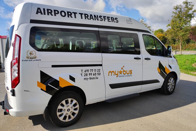 Transfers in Minibus - Luxembourg - Accessibility and Amenities Offered