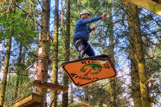 Tree Top Highwire - 2 Different Courses for Different Age Groups - Safety Measures and Guidelines