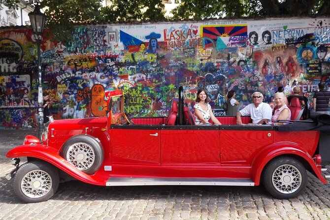 Vintage Car Ride With Walking Tour of Prague City Center - The Sum Up