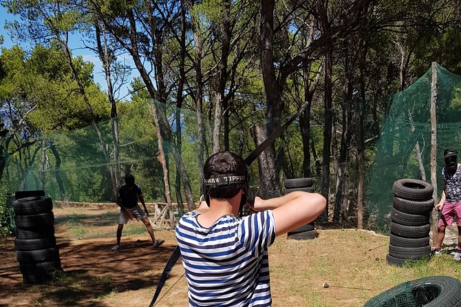 1-Hour Battle Archery Game in Hvar Adventure Park - Frequently Asked Questions