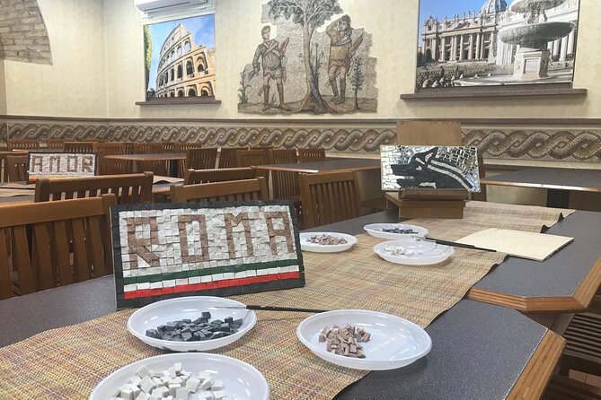 3 Hour Mosaic Lesson in Rome - Lesson Details