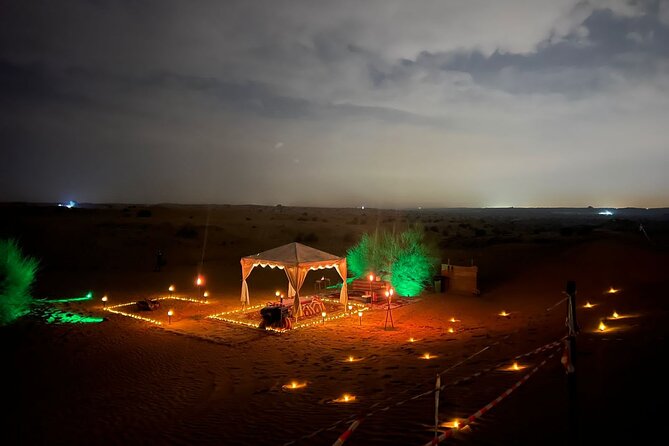 5 Hours Romantic Private Dinner at Desert in Dubai - Frequently Asked Questions