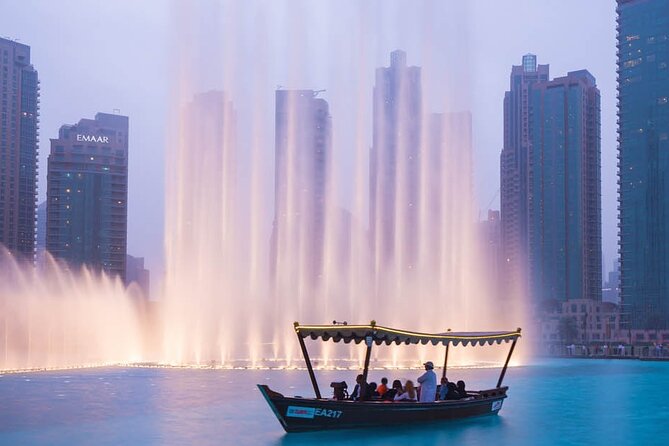 Dubai Fountain Show Lake Ride Tickets With Private Transfer - Cancellation Policy and Refunds
