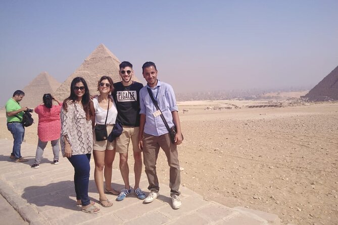 Giza Pyramids Egyptian Museum Felucca Sailing Camel Ride Private Full Day Trip - Camel Ride Experience