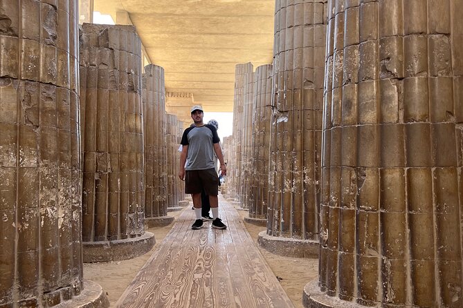 Giza Pyramids ,Sphinx,Sakkara, Memphis and Lunch - Accessibility and Weather