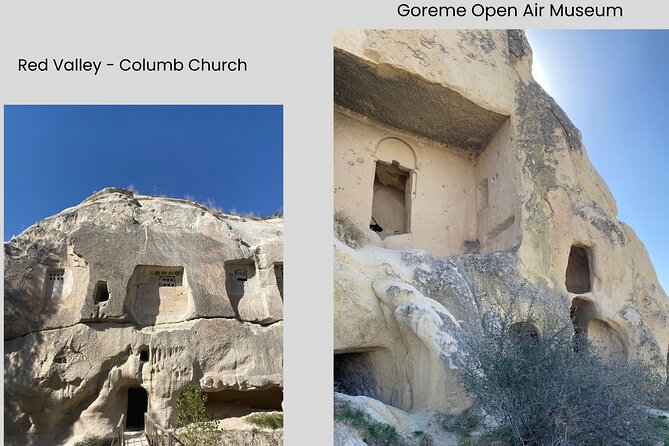 Goreme Open Air Museum Caves and Chuches in Cappadocia Red Valley - End Point Location