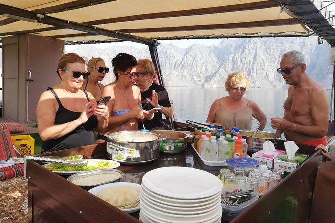 Khasab Dhow Cruise Full Day, Buffet Lunch on Board, Swimming - On-Board Activities