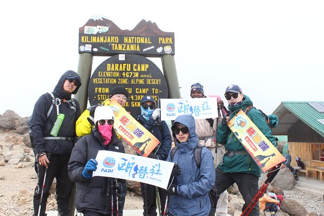 Kilimanjaro Machame Route 6 Days - Guide and Support Team