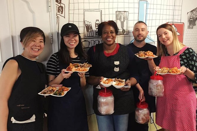 Korean Kimchi Making Day Experience - Sample Menu