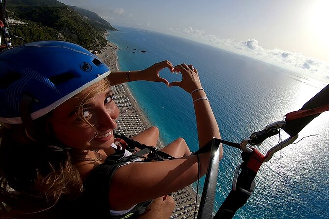 Lefkada Greece Paragliding - End Point Location