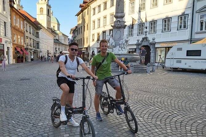 Ljubljana Sightseeing Tour by Electric Bikes - Booking Information