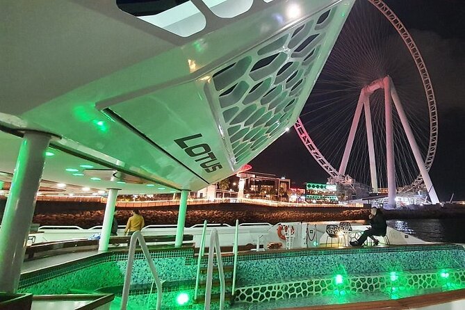 Lotus Mega Yacht: Luxury Dining Cruise Dubai With Transfer Option - Frequently Asked Questions