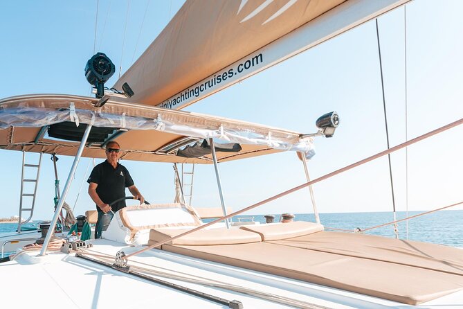 Luxury Santorini Sailing Cruise: Lunch, BBQ, Open Bar, Transfers - Cruise Highlights