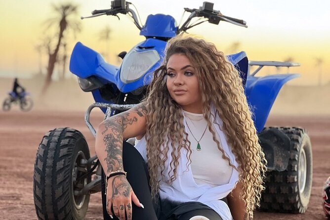 Marrakech: Quad Bike Excursion at the Sunset With Tea Break - Pickup Communication and Options
