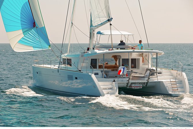 Platinum Santorini Cruise Catamaran With BBQ & Open Bar - The Sum Up